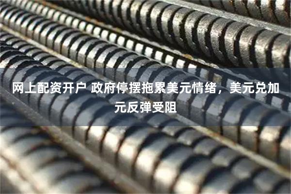 网上配资开户 政府停摆拖累美元情绪，美元兑加元反弹受阻